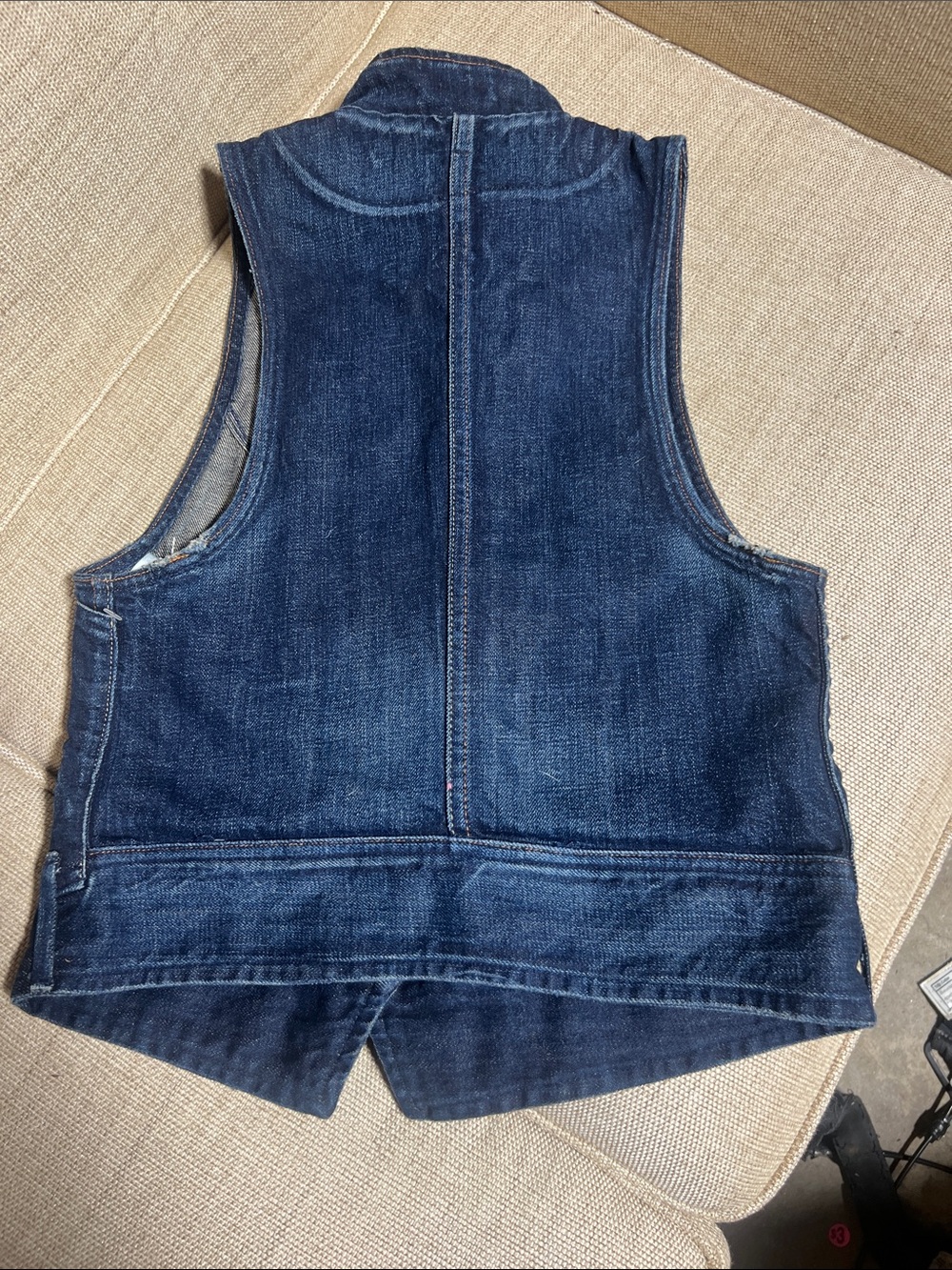 Earnest Sewn denim vest. BNWT. Cooper - Picture 6 of 6